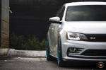 Volkswagen Jetta GLI on Vossen Wheels (LC-109T) 2018 года